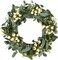Eucalyptus Wreaths for Front Door 20 Inch Green Home Decor for Wall Porch Window Spring Summer Wreath with Big Berries for All Seasons Winter Christmas (Green) 20"D x 20"W x 5"H
